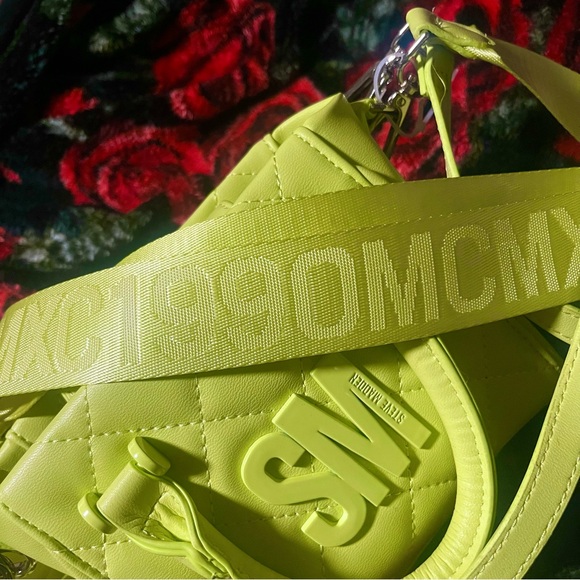 Steve Madden Neon Quilted Mini Bag - Picture 4 of 5